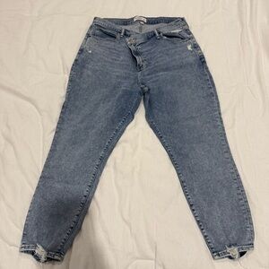 Abercrombie & Fitch Women's Blue Skinny Jeans